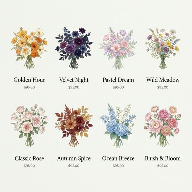 Jasmine Florals - Detail view 2